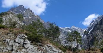 Il Monte Castello e la cresta del Monte Randelino 