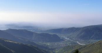 La Valle del Piave dalle pendici del Monte Zogo