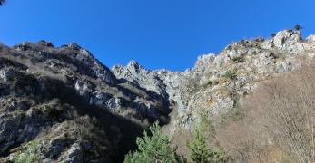 Il versante meridionale del Monte Roppa Buffon
