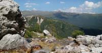 Panorama verso il confine Austriaco