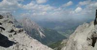 La Val Fiscalina dal Passo Sentinella