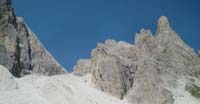 Il Passo Sentinella e Croda Rossa di Sesto