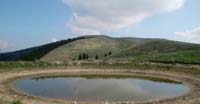 Pozza d' alpeggio di fronte al Monte Pezza