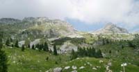 Val de Piera. In alto a dx Monte Cornor
