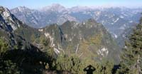 Panorama su Schiara e Dolomiti Bellunesi