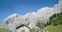 Malga Losch sotto la Croda Granda, Cima de la Beta e Sass de le Snare  