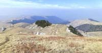 Vista sulla dorsale Monte Coston - Col della Berretta dal Monte Rivon 