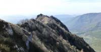 La cresta del Monte Schiaffet 