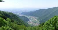 La Valle Nogarola e il paese di Solagna 