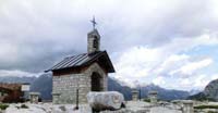 La chiesetta nei pressi del Rifugio Gilberti