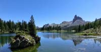 Lago de Federa e Beco de Mezodì