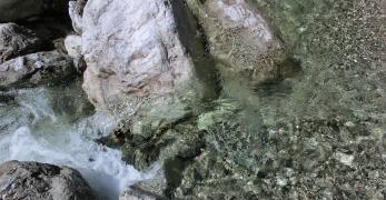 Le limpide acque del Torrente Susaibes 