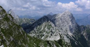 Il Capel Grande e il Crep Nudo da Forcella Fedarola  