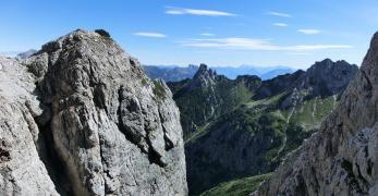 La Cima di Suola dal Passo del Mus