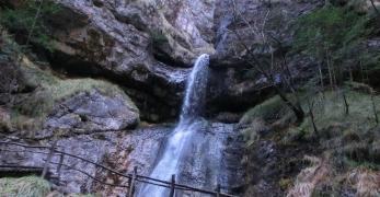 Cascata lungo il Sentiero Naturalistico Giovanni Zanardo