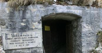 Galleria Militare sotto Cima Grappa