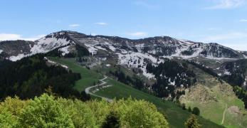 Cima Grappa dalla vetta del Monte Pertica
