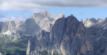 Le Crode di Larsech e il Catinaccio Centrale