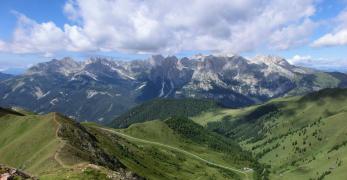 La Val Jumela e il Gruppo del Catinaccio