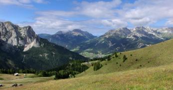 La Val di Fassa dal Bufaure de Sora