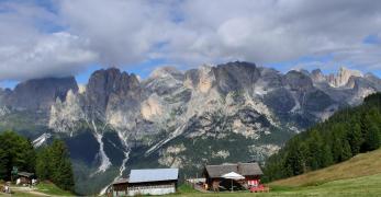 Il Gruppo del Catinaccio dai Piani di Buffaure
