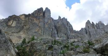 Le Torri del Latemar dal Labirinto