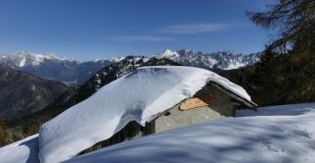 Il Casel de Cici presso il Rifugio Antelao
