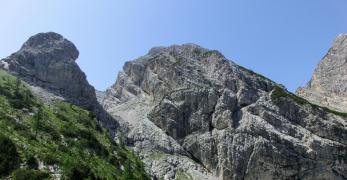 Il Cimon delle Tempie, Forcella Savalon e Monte Cornaget