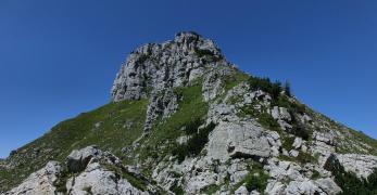 Le Cime dietro il Bivacco Bedin
