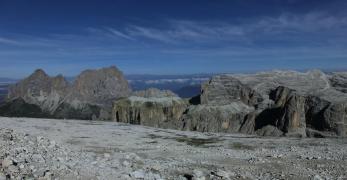 L’Altipiano delle Mesules e il Sassolungo