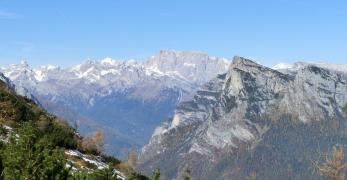 La parete sud della Marmolada
