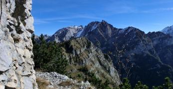 La cresta del Valaraz e il Talvena