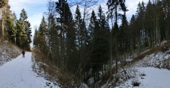 Salendo in Val Madonna