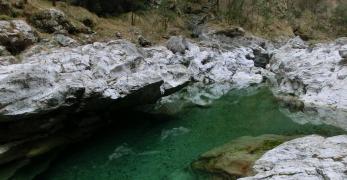 Le acque del Torrente Meduna