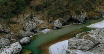 Le acque del Torrente Meduna