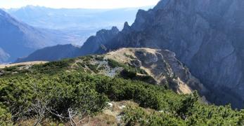 Il crinale del Monte Zirvoi