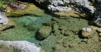 Le acque del Torrente Inglagna