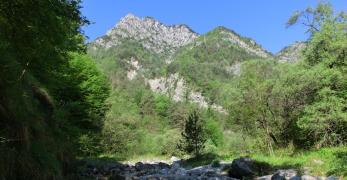 Il Torrente Inglagna in penombra