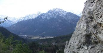La piana di Tramonti di Sotto