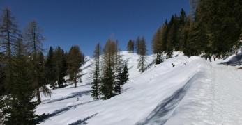 Verso il Rifugio Città di Fiume