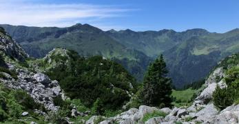 Il Monte Terzo e la dorsale del Monte Crostis