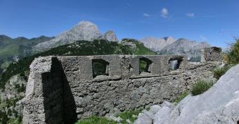 Postazione lungo la Trincea Integra