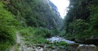 L’imbocco della Val Noana
