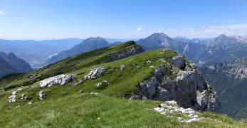 Il crinale del Monte Sterpezza