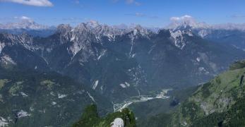 La Valle del Cadore con il Gruppo del Bosconero