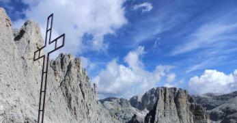 Le Torri del Vajolet dal Passo Santner 