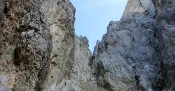 Passaggio in ferrata 