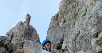 Passaggio in ferrata 