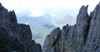Passaggio in ferrata 