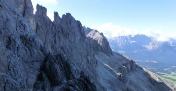 Passaggio in ferrata 